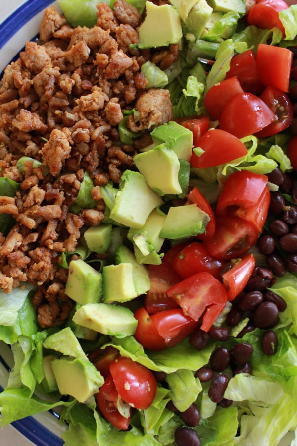 Healthy Taco Salad In 20 Minutes