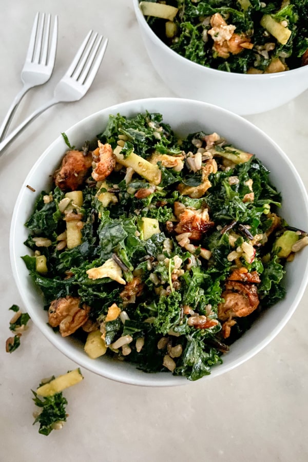 Kale and Wild Rice Salad