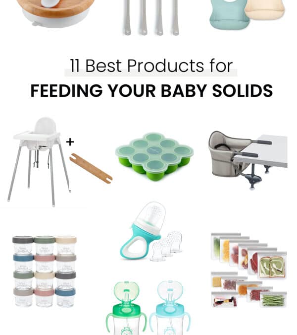 11 Best Products for Feeding your Baby Solids