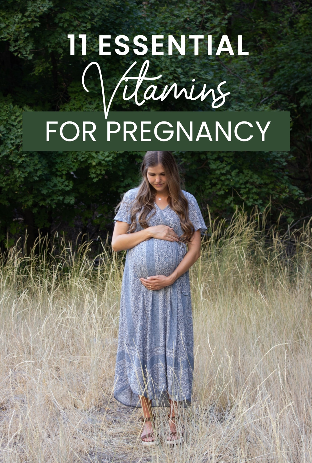 Essential vitamins for pregnancy