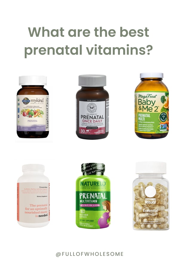 What are the Best Prenatal Vitamins?